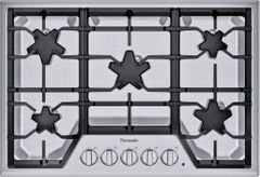 Thermador® Masterpiece® Star® 30" Stainless Steel Gas Cooktop