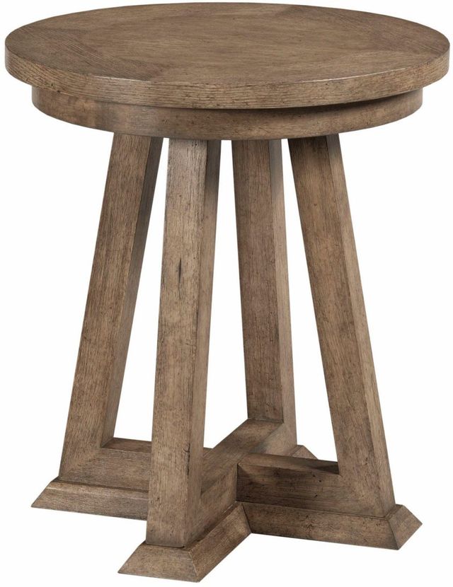 American Drew® Skyline Evans Oak Chairside Table | Bob Mills Furniture