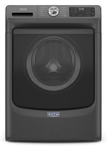 Maytag® 4.8 Cu. Ft. Volcano Black Front Load Washer 