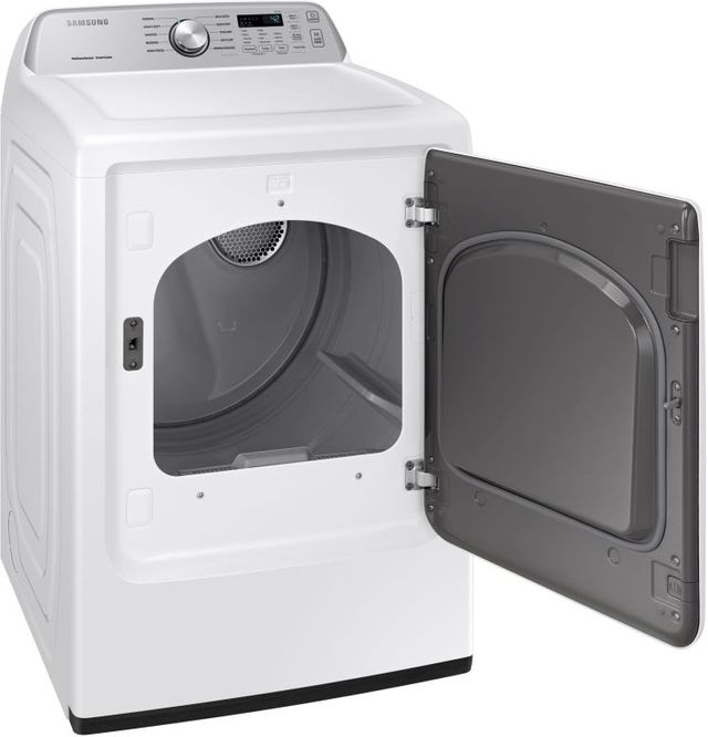 Samsung 3400 Series 7.4 Cu. Ft. White Front Load Electric Dryer 3