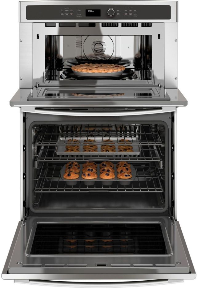 GE Profile™ 30" Stainless Steel Electric Built In Combination Microwave/Oven P215572 7