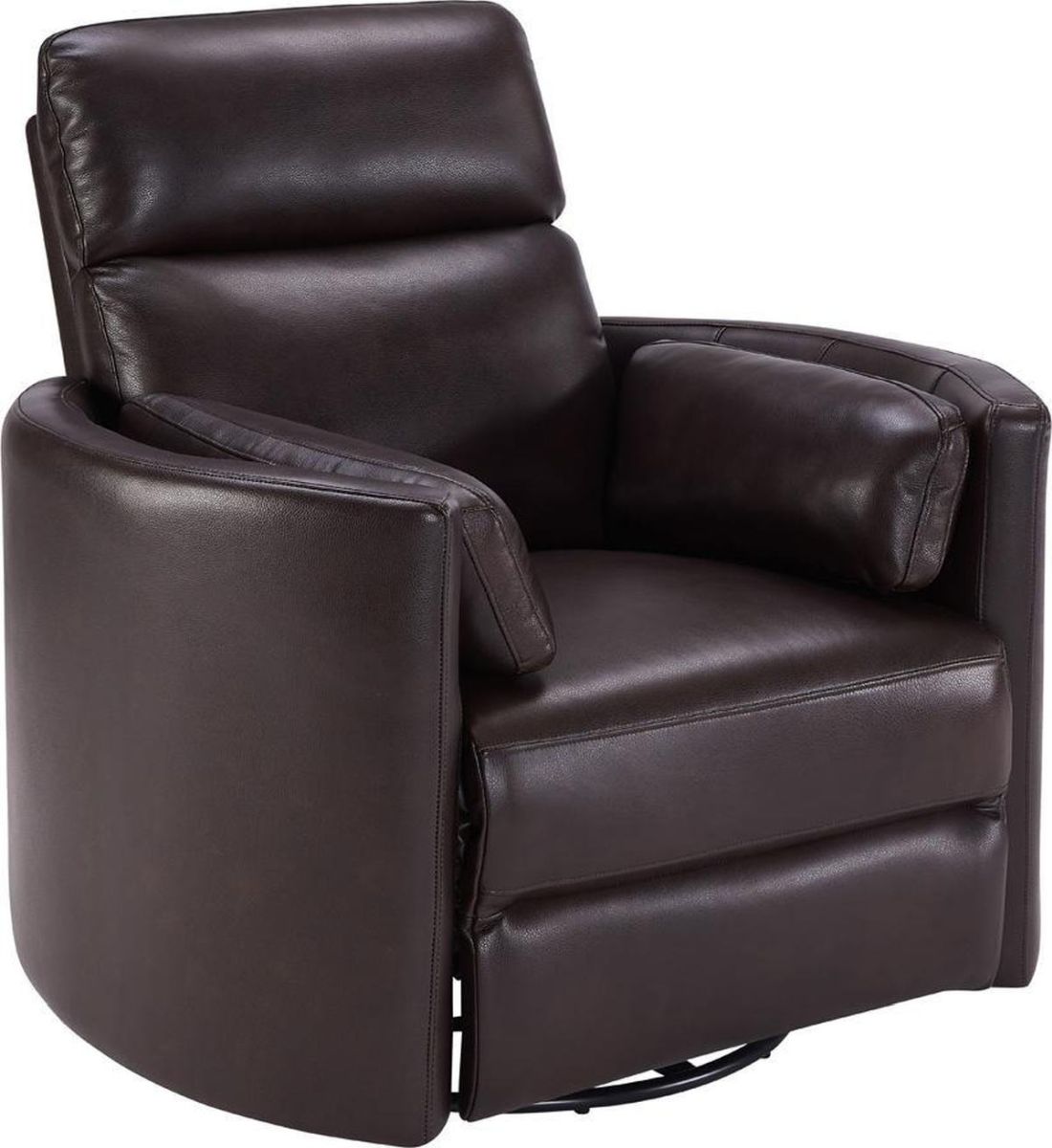 Parker House® Radius Florence Brown Leather Power Swivel Glider Recliner