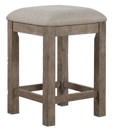 Liberty Bartlett Field Dusty Taupe Upholstered Console Stool 
