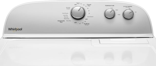 Whirlpool® Front Load Electric Dryer-White 8