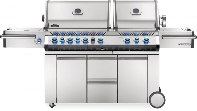 Napoleon Prestige PRO™ Series 95" Stainless Steel Free Standing Grill-0