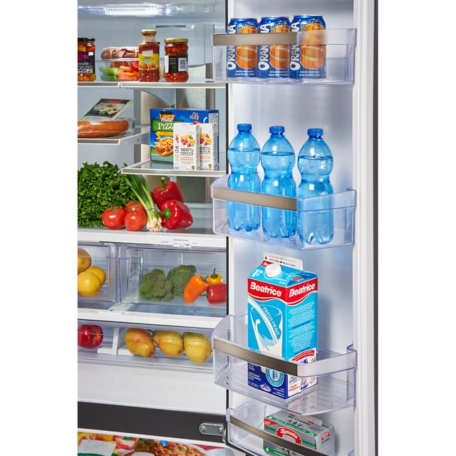 GE Profile™ 17.5 Cu. Ft. Stainless Steel Counter Depth French Door Refrigerator 4