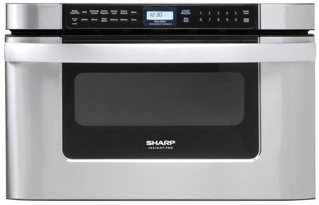 Sharp® Carousel® 1.2 Cu. Ft. Stainless Steel Microwave Drawer®-0