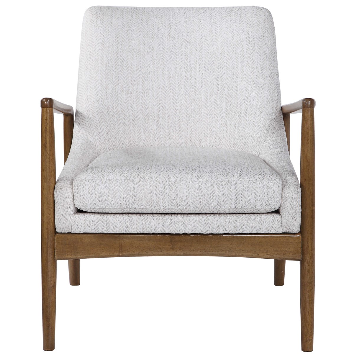 Uttermost® Bev White Accent Chair