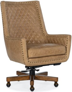 Hooker® Furniture EC Kent Venerando Bisque Executive Swivel Tilt Chair
