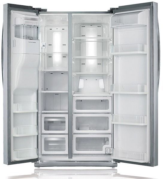Samsung 25 Cu. Ft. Side-by-Side Refrigerator-Stainless Steel 7