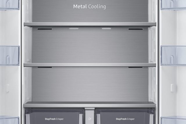Samsung 17.3 Cu. Ft. Platinum Bronze Smart Kimchi & Specialty French Door Refrigerator 2