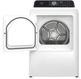 Midea® 7.0 Cu. Ft. White Front Load Gas Dryer