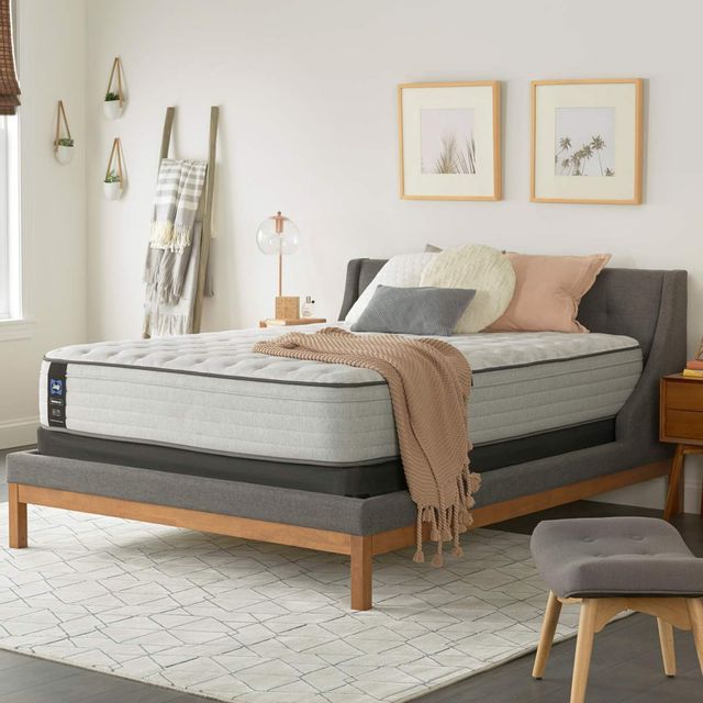 Sealy® Essentials™ Spring Summer Rose Innerspring Firm Faux Euro Top California King Mattress 8