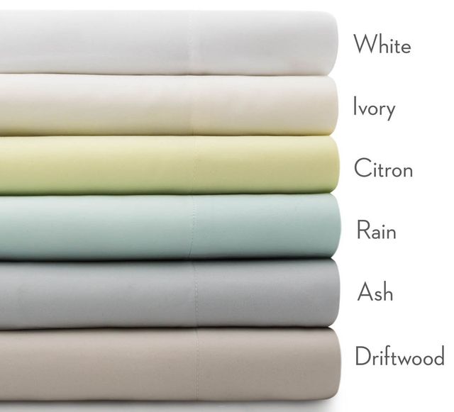 Malouf® Woven™ Rayon From Bamboo White Queen Sheet Set 2