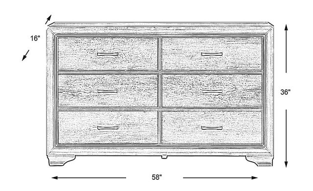 Marlow Gray Dresser-1