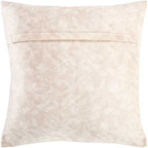Surya Collins Cream 20"x20" Toss Pillow with Down Insert-2