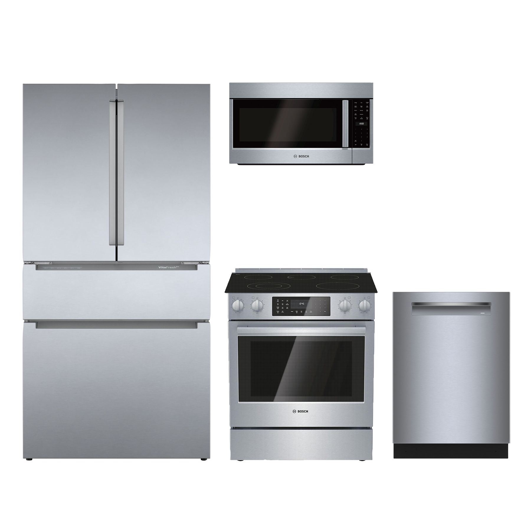 Bosch 800 Series 36 in. 20.5 Cu. Ft. Stainless Steel Counter