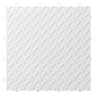 Gladiator® 24 Pack White Tile Flooring 