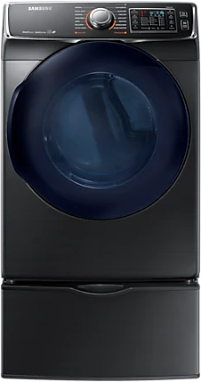 Samsung 7.5 cu.ft Black Stainless Front Load Electric Dryer