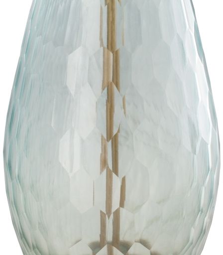 Surya Glasshouse Aqua/Off-White Lamp-2