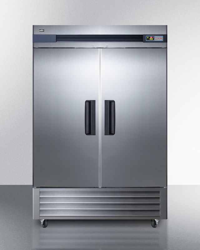 Summit® Commercial 49.0 Cu. Ft. Stainless Steel Reach In Refrigerator
