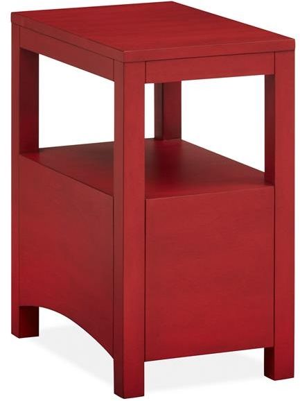 Magnussen Home® Mosaic Red Chairside End Table 4