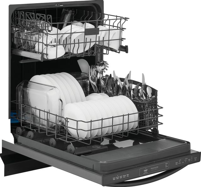 Frigidaire Gallery® 24" Smudge-Proof® Black Stainless Steel Built In Dishwasher 9