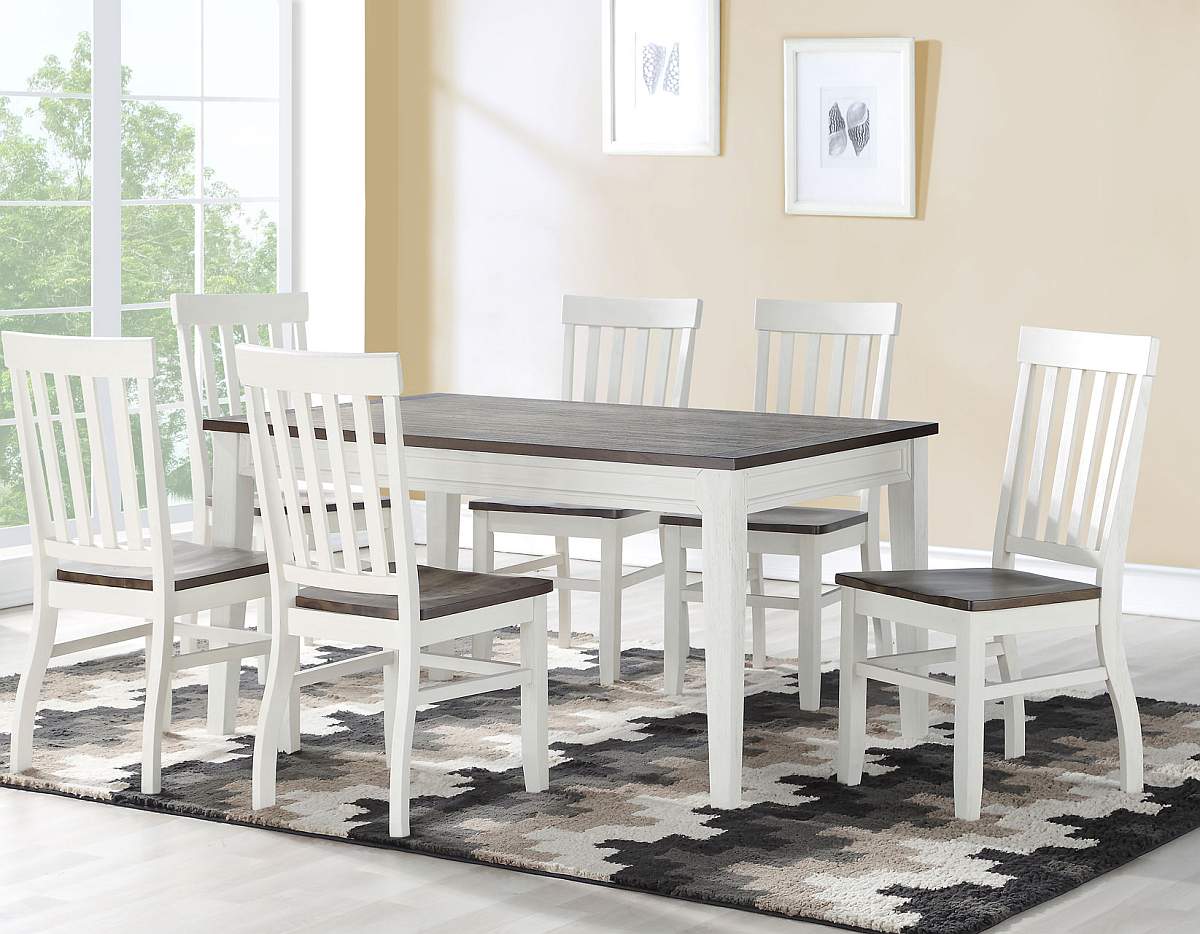 Steve Silver Co.® Caylie 7-Piece Two-Tone Dining Set