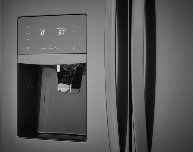 Frigidaire Gallery® 21.7 Cu. Ft. Black Stainless Steel Counter Depth French Door Refrigerator 2