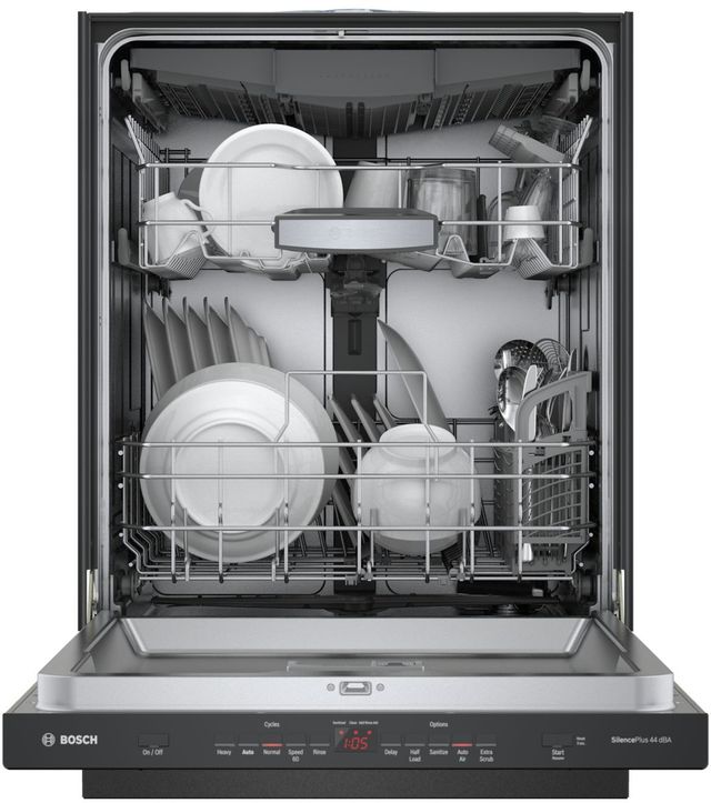 Bosch 500 Series DLX 24" Black Built In Dishwasher-1