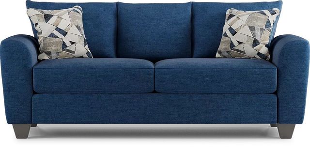 Sandia Heights Blue Queen Sleeper Sofa-0