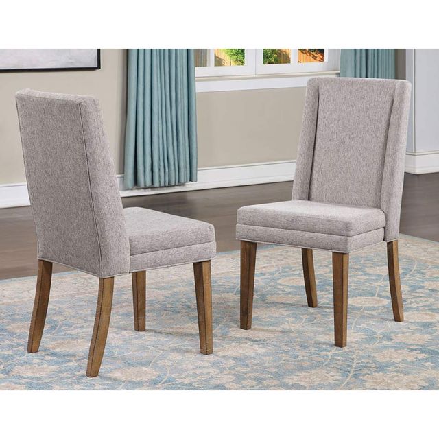 Steve Silver Co. Riverdale Dining Table, 3 Side Chairs, 2 Upholstered Host Chairs and Bench-2