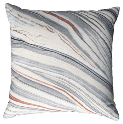 Signature Design by Ashley® Miquel Set of 4 Gray/Cream Pillows