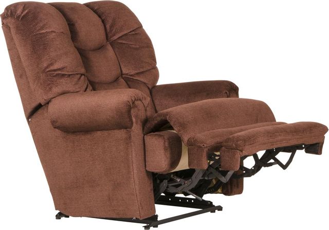 Catnapper® Malone Merlot Power Lay Flat Recliner with Extended Ottoman-2