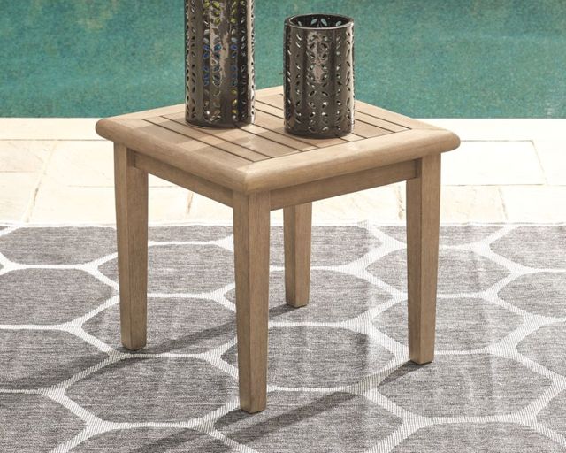 Signature Design by Ashley® Gerianne Grayish Brown Square End Table-1