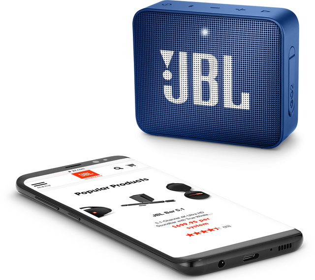 JBL® GO 2 Deep Sea Portable Bluetooth Speaker 4