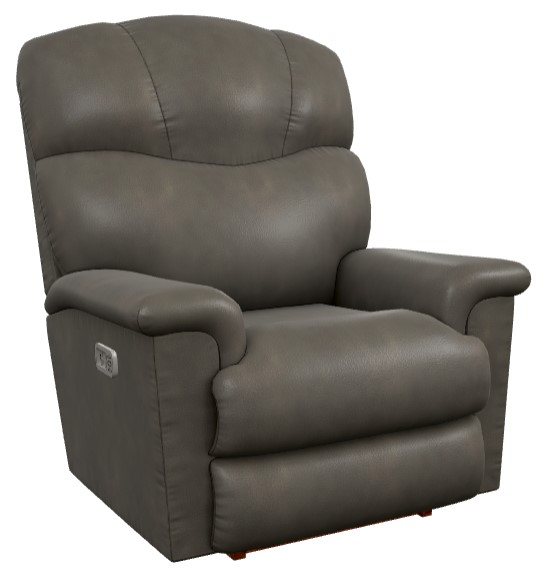 La-Z-Boy® Lancer Slate Power Rocking Recliner with Headrest and 