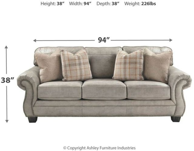Signature Design by Ashley® Olsberg Steel Queen Sofa Sleeper 6