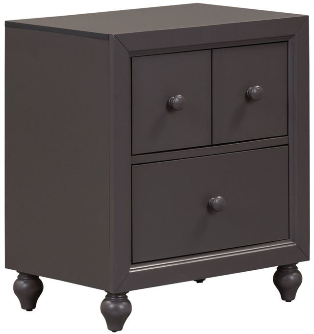 Liberty Cottage View Dark Gray Youth Nightstand 0