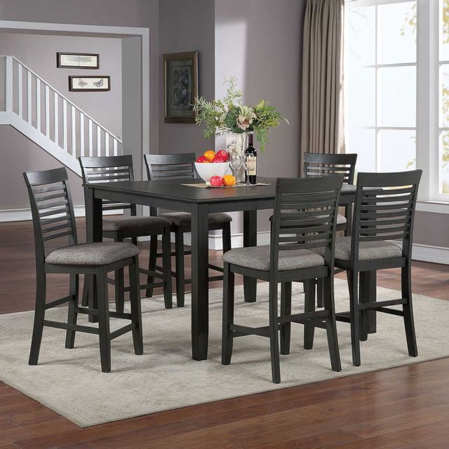 Furniture of America® Amalia 7-Piece Gray Counter Height Table Set ...