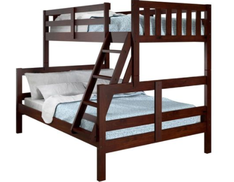 Donco Trading Company Twin Over Full Bunk Bed-0