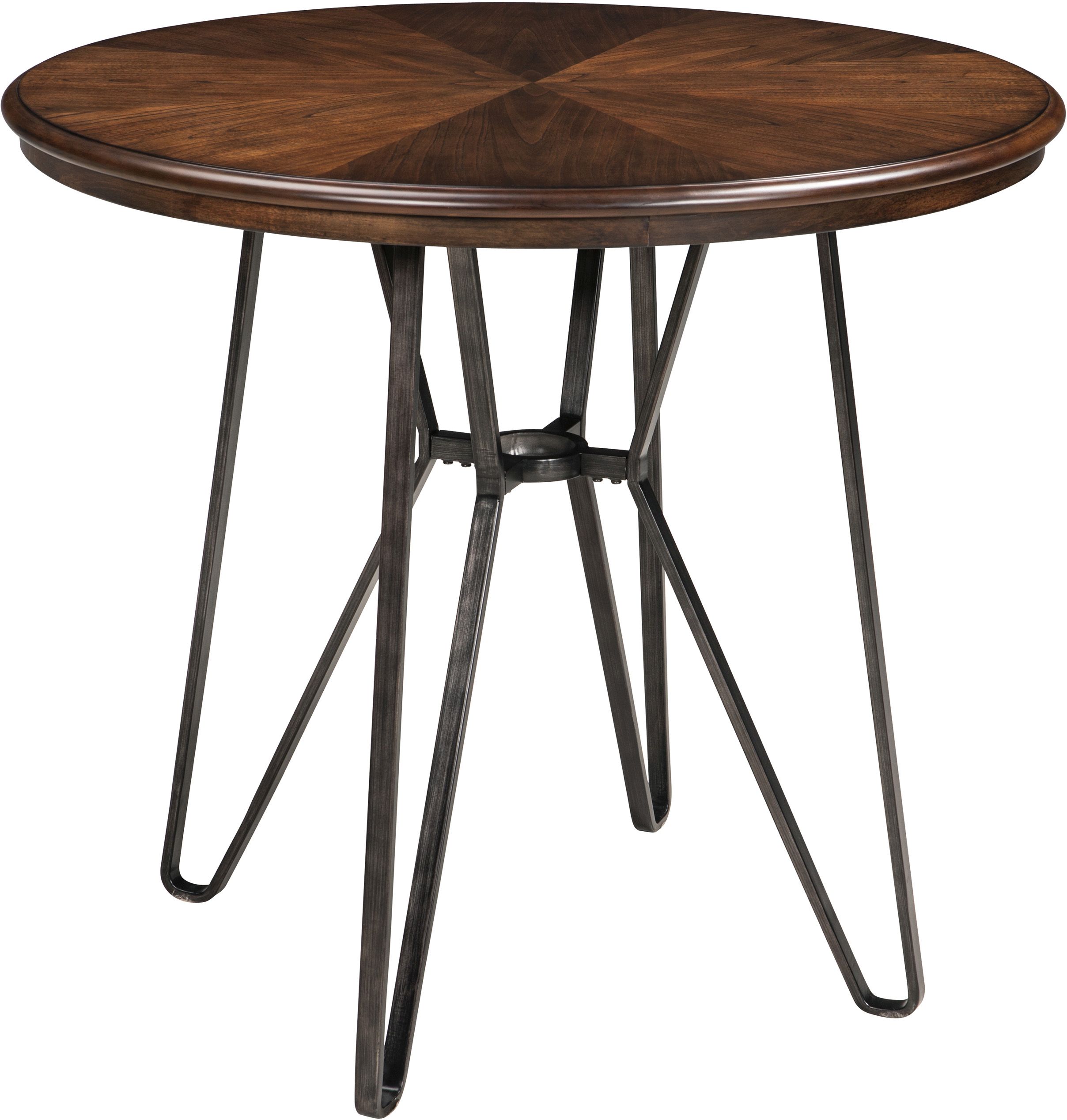 Signature Design by Ashley® Centiar Two-tone Brown Round DRM Counter Table