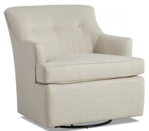Klaussner® Trisha Yearwood Elizabeth Houz Linen Glider Chair