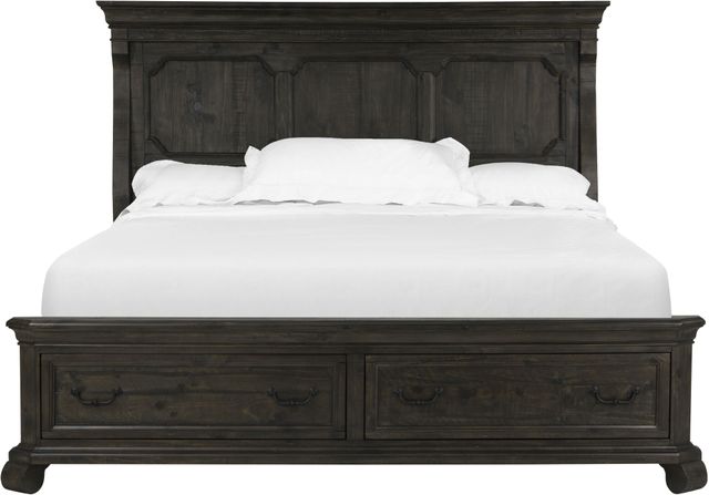 Magnussen Home® Bellamy King Panel Storage Bed-0