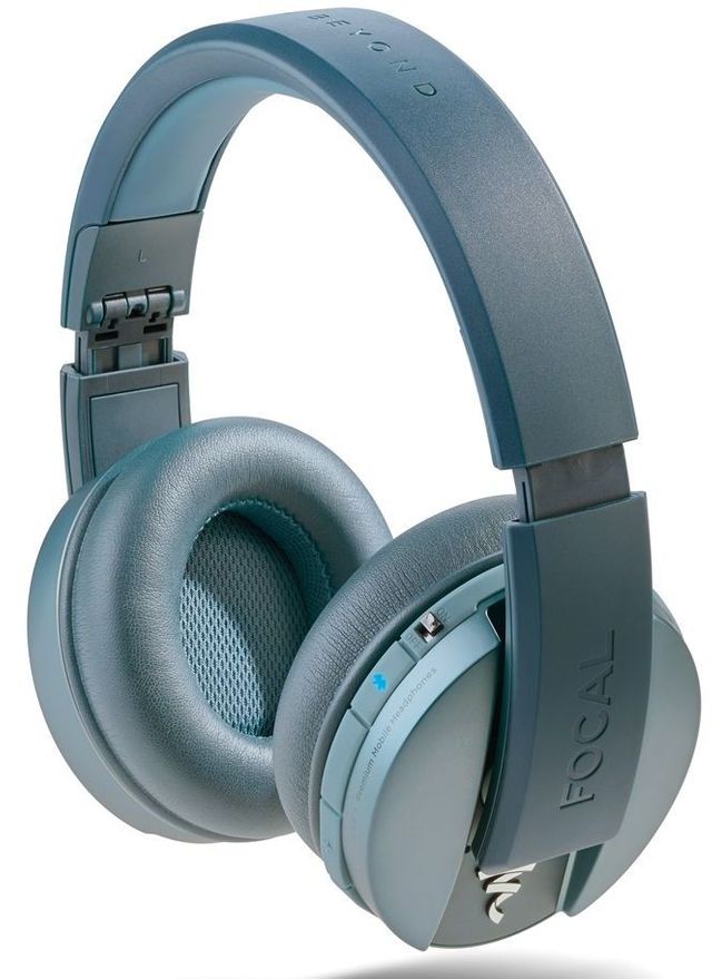 Focal® Listen Wireless Chic Blue Premium Wireless Headphones 0