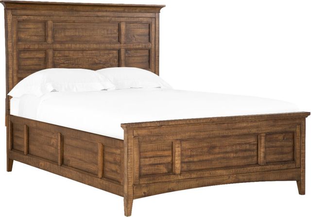 Magnussen Home® Bay Creek Toasted Nutmeg Complete California King Panel Bed-0