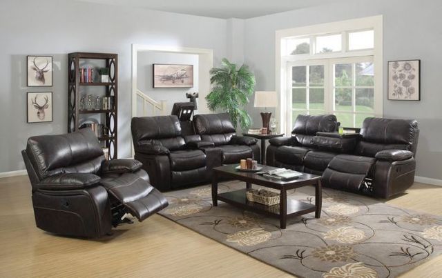 Coaster® Willemse Dark Brown 2 Piece Reclining Living Room Set 8