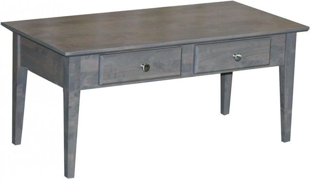 Archbold Furniture Customizable Alder Shaker Customizable Coffee Table
