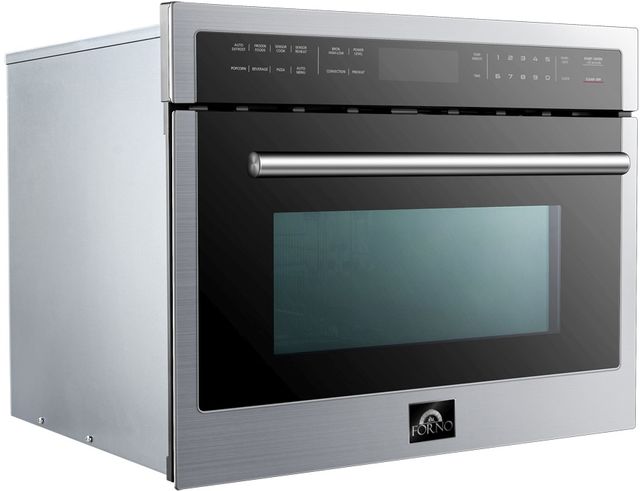 FORNO® 1.6 Cu. Ft. Stainless Steel Built In Microwave 1