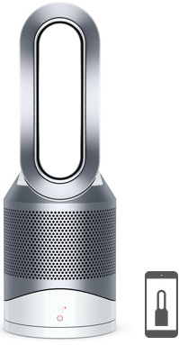 Dyson White/Silver Pure Hot and Cool Link™ Air Purifier and Fan Tower 0